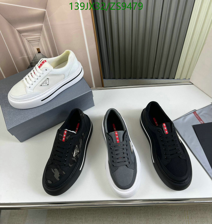 Men shoes-Prada, Code: ZS9479,$: 139USD