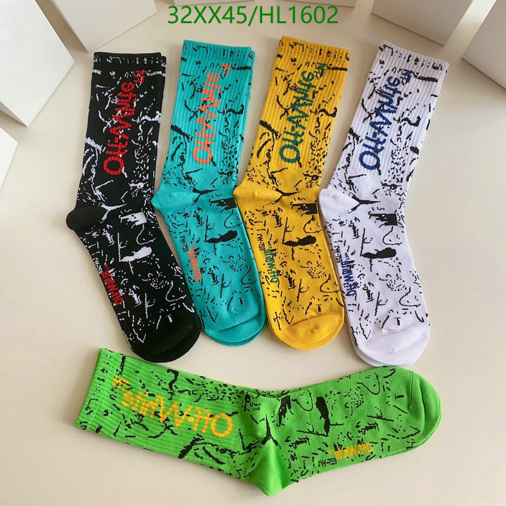 Sock-Off-White, Code: HL1602,$: 32USD