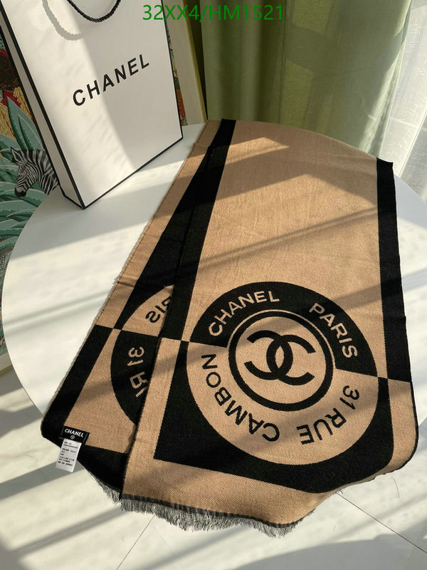 Scarf-Chanel, Code: HM1521,$: 32USD