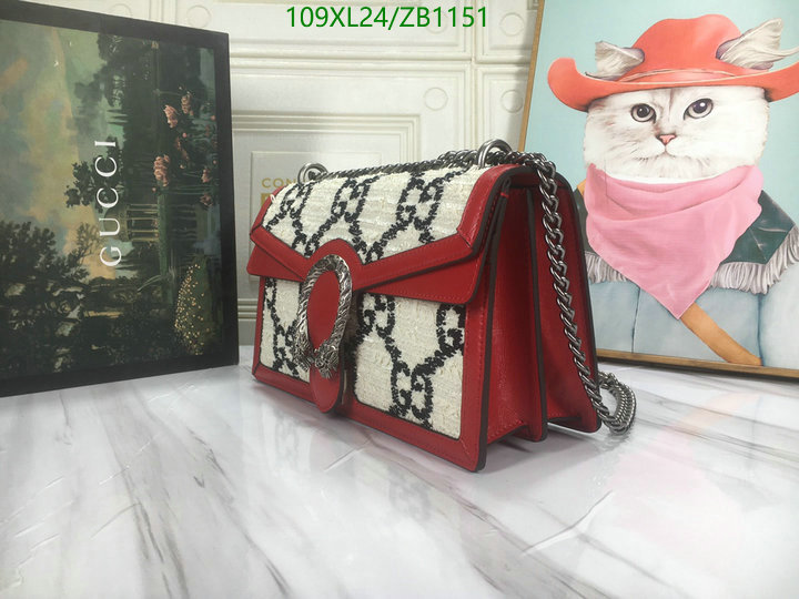 Gucci Bag-(4A)-Dionysus-,Code: ZB1151,$: 109USD