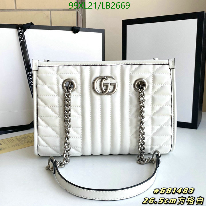 Gucci Bag-(4A)-Marmont,Code: LB2669,$: 99USD