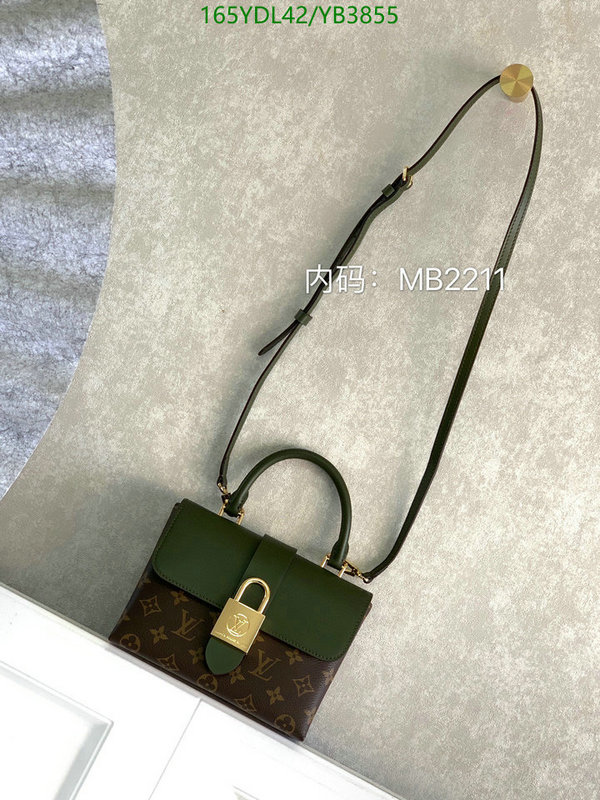 LV Bags-(Mirror)-Handbag-,Code: YB3855,$: 165USD