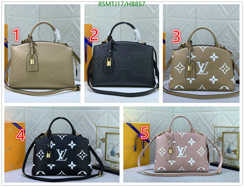 LV Bags-(4A)-Handbag Collection-,Code: HB857,$: 85USD