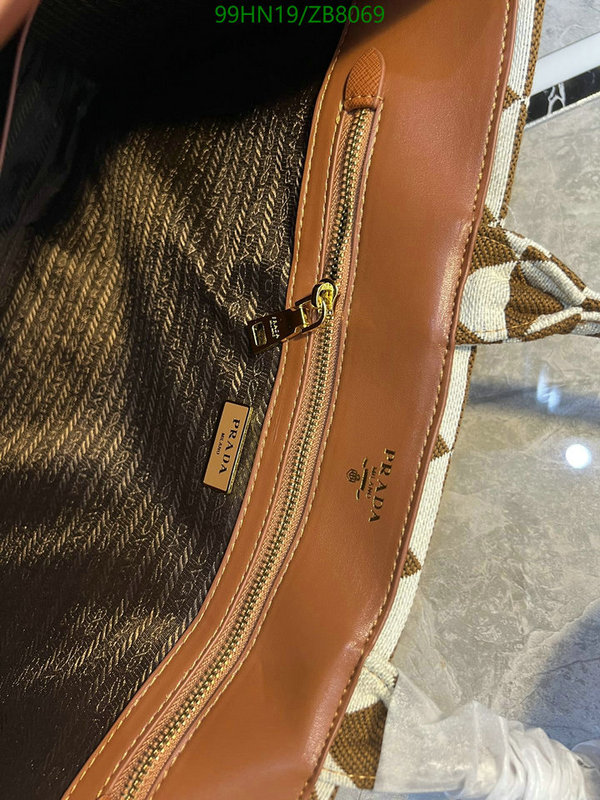 Prada Bag-(4A)-Handbag-,Code: ZB8069,$: 99USD