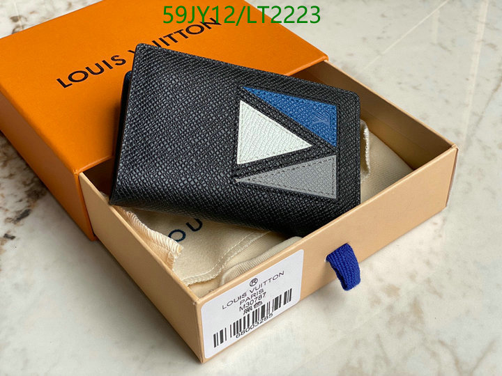 LV Bags-(Mirror)-Wallet-,Code: LT2223,$: 59USD