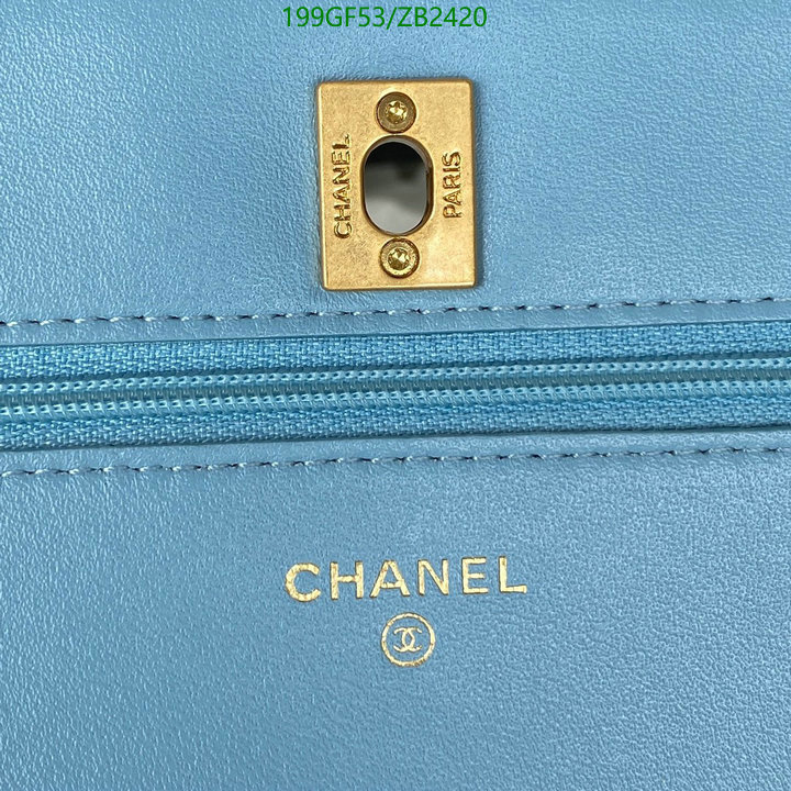 Chanel Bags -(Mirror)-Diagonal-,Code: ZB2420,$: 199USD