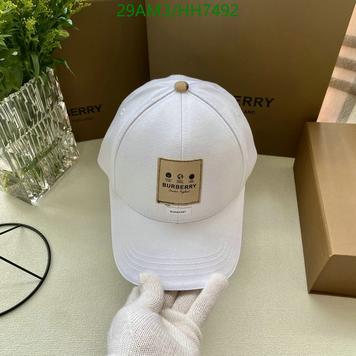 Cap -(Hat)-Burberry, Code: HH7492,$: 29USD