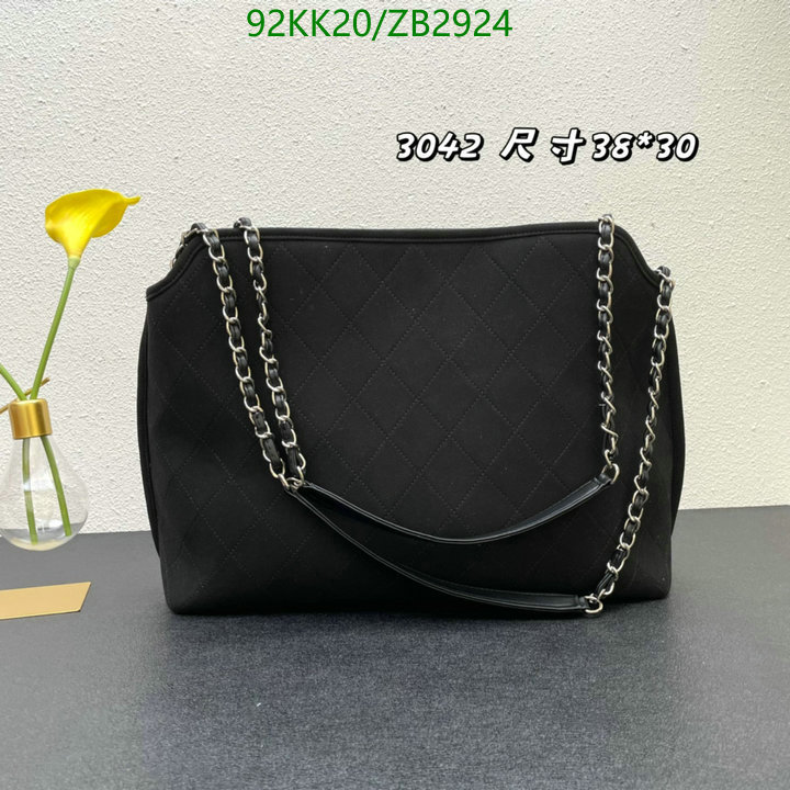Chanel Bags ( 4A )-Handbag-,Code: ZB2924,$: 92USD