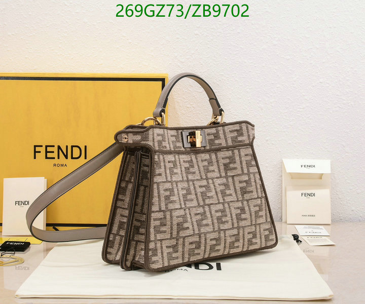 Fendi Bag-(Mirror)-Peekaboo,Code: ZB9702,$: 269USD