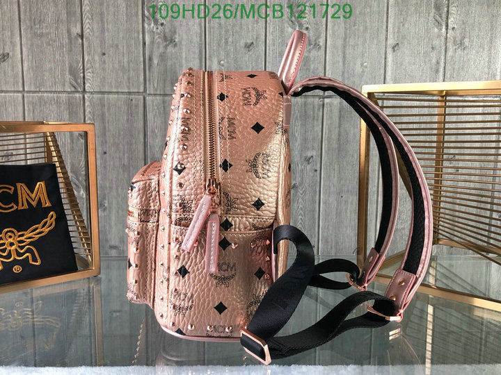 MCM Bag-(Mirror)-Backpack-,Code: MCB121729,$: 109USD
