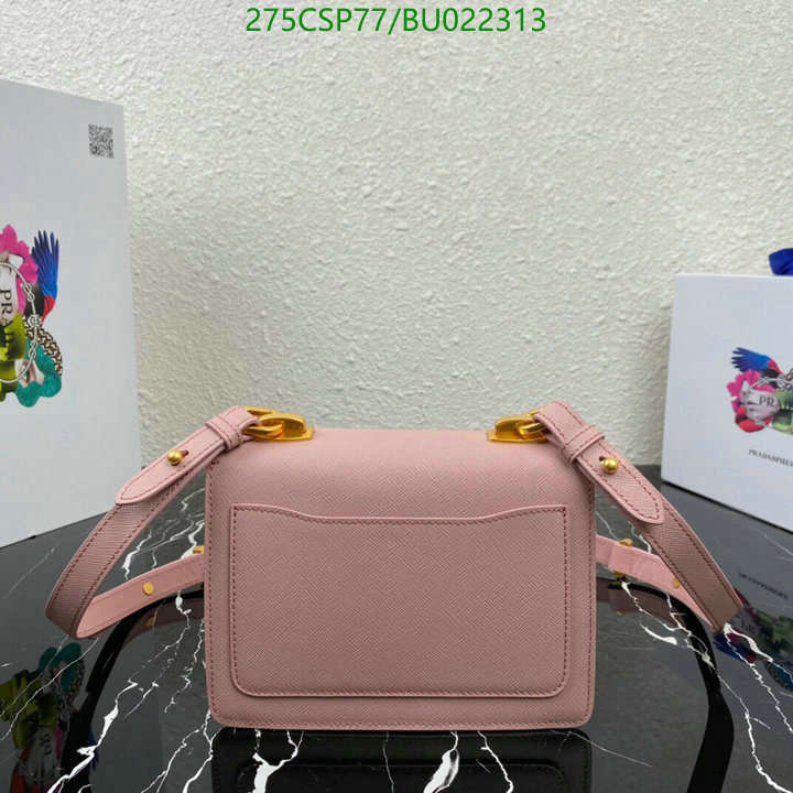 Prada Bag-(Mirror)-Diagonal-,Code: BU022313,$: 275USD