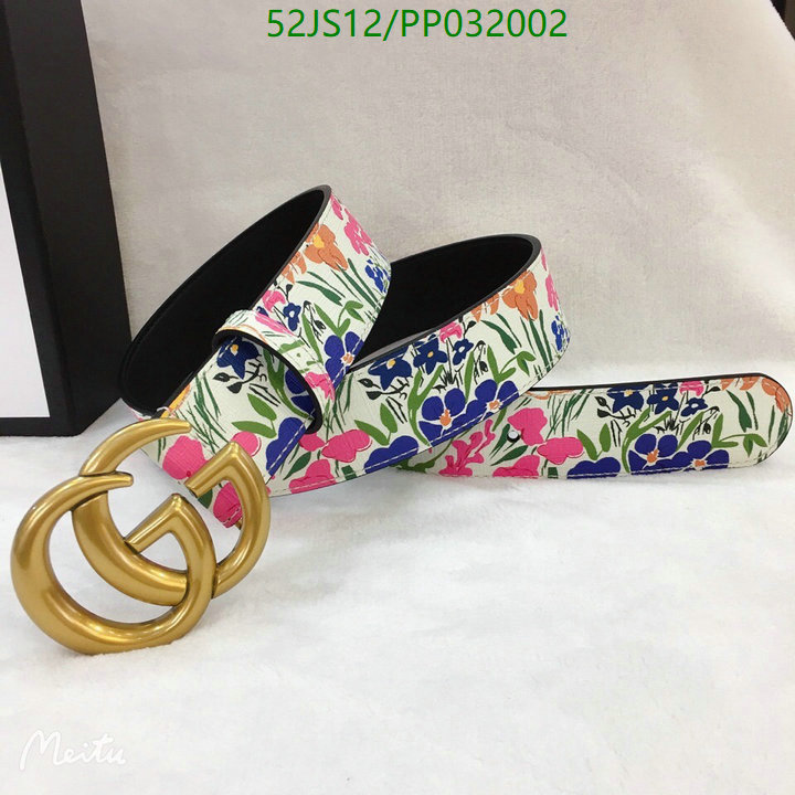 Belts-Gucci, Code: PP032002,$: 52USD