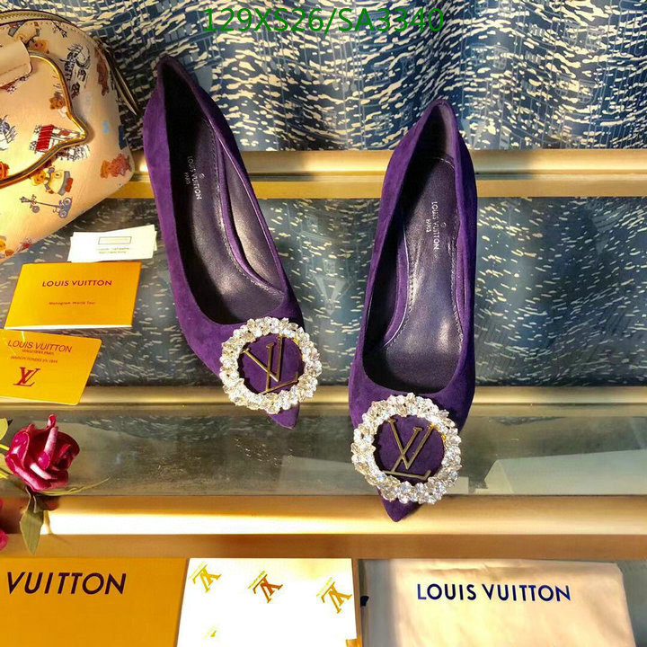 Women Shoes-LV, Code: SA3340,$:129USD