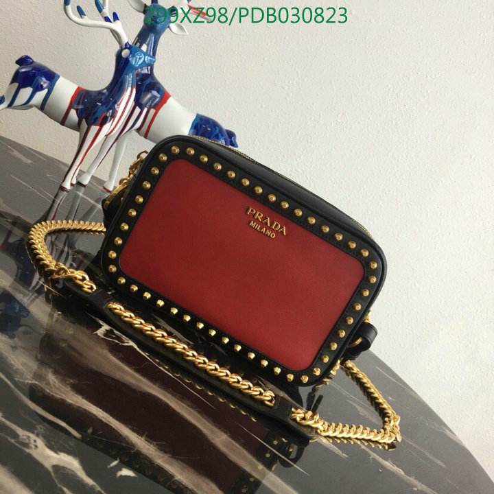 Prada Bag-(Mirror)-Diagonal-,Code: PDB030823,$:299USD