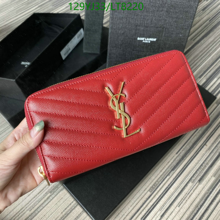 YSL Bag-(Mirror)-Wallet-,Code: LT8220,$: 129USD