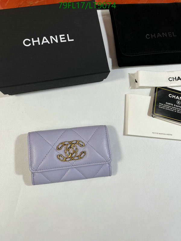 Chanel Bags -(Mirror)-Wallet-,Code: LT9074,$: 79USD