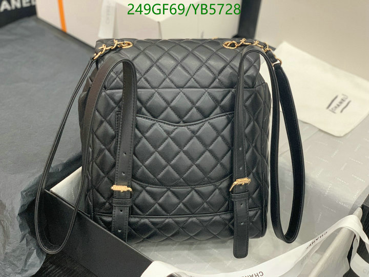 Chanel Bags -(Mirror)-Backpack-,Code: YB5728,$: 249USD