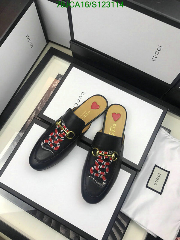 Women Shoes-Gucci, Code: S123114,$: 79USD