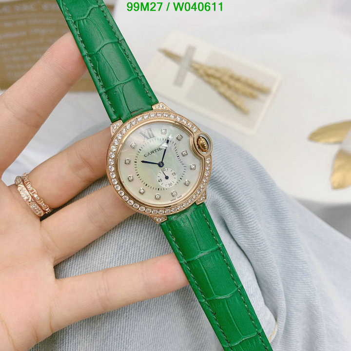 Watch-4A Quality-Cartier, Code: W040611,$: 99USD