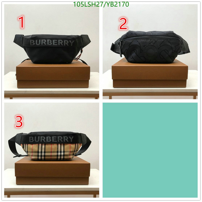 Burberry Bag-(4A)-Belt Bag-Chest Bag--,Code: YB2170,$: 105USD