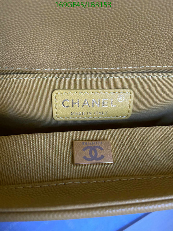 Chanel Bags -(Mirror)-Le Boy,Code: LB3153,$: 169USD