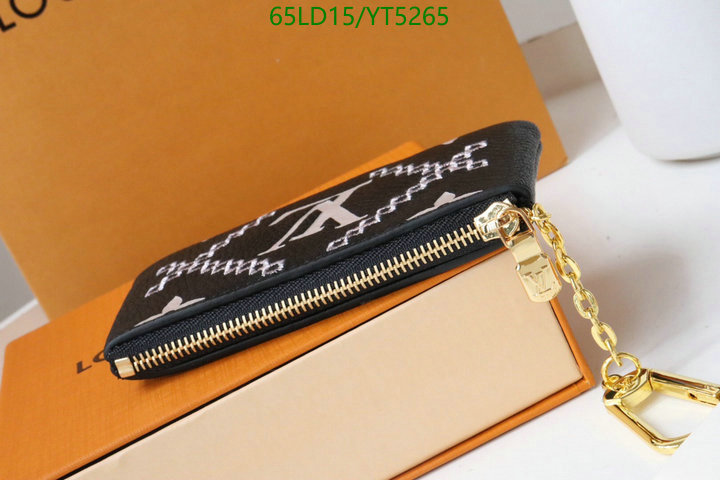 LV Bags-(Mirror)-Wallet-,Code: YT5265,$: 65USD