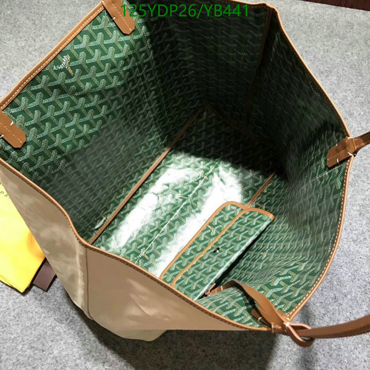 Goyard Bag-(Mirror)-Handbag-,Code: YB441,