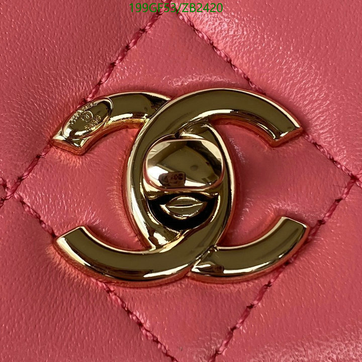 Chanel Bags -(Mirror)-Diagonal-,Code: ZB2420,$: 199USD