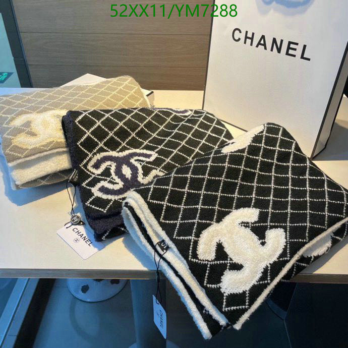 Scarf-Chanel, Code: YM7288,$: 52USD