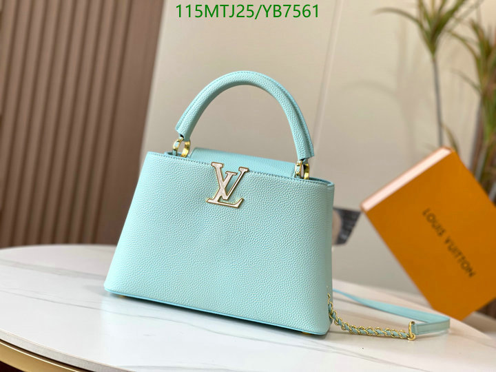 LV Bags-(4A)-Handbag Collection-,Code: YB7561,$: 115USD