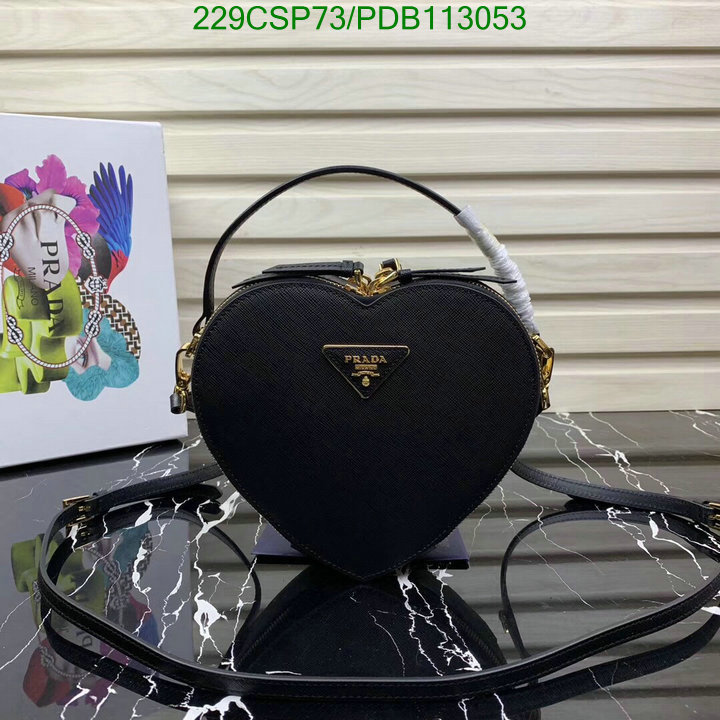 Prada Bag-(Mirror)-Diagonal-,Code: PDB113053,$: 229USD