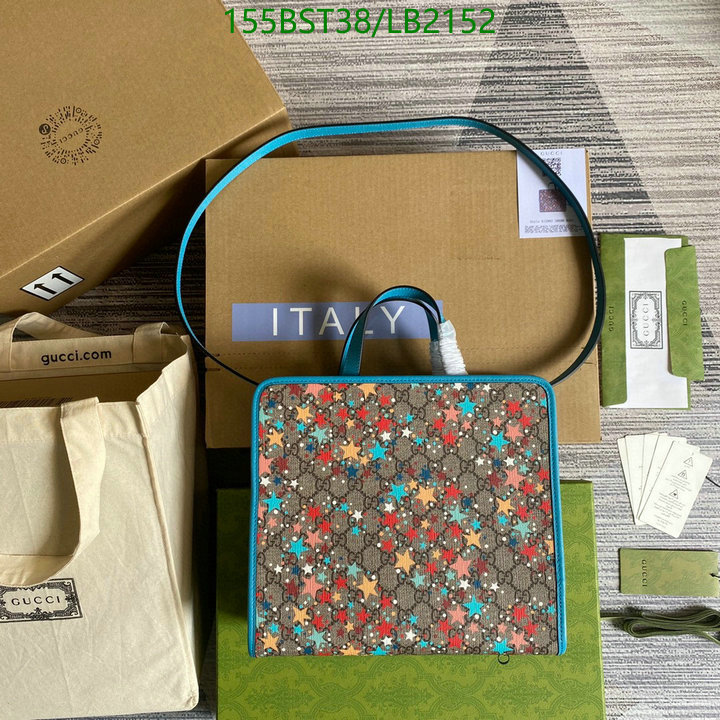 Gucci Bag-(Mirror)-Handbag-,Code: LB2152,$: 155USD