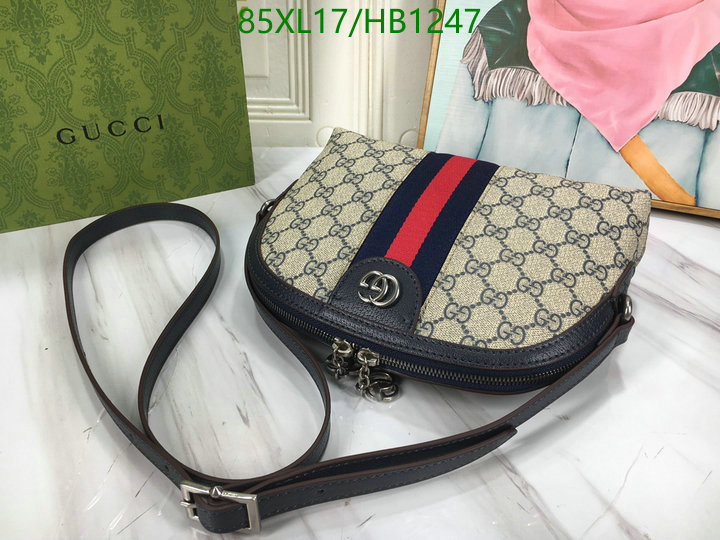 Gucci Bag-(4A)-Ophidia-G,Code: HB1247,$: 85USD