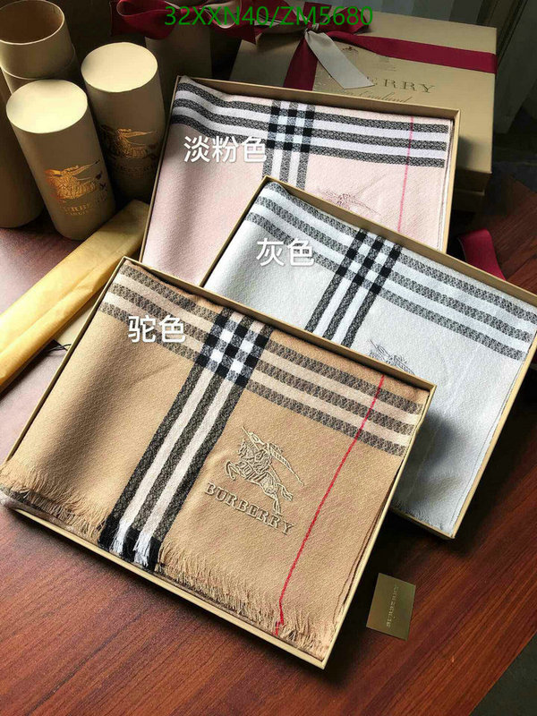 Scarf-Burberry, Code: ZM5680,$: 32USD