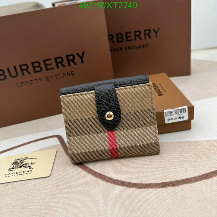 Burberry Bag-(4A)-Wallet-,Code: XT2740,$: 49USD