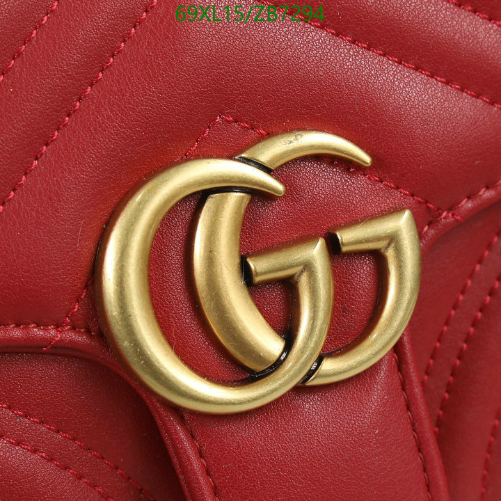 Gucci Bag-(4A)-Marmont,Code: ZB7294,$: 69USD