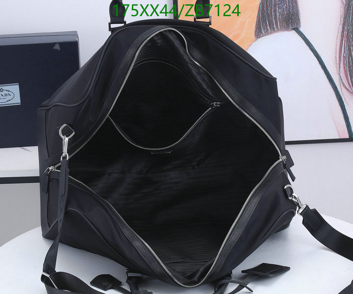 Prada Bag-(Mirror)-Handbag-,Code: ZB7124,$: 175USD