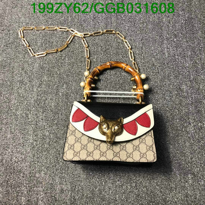 Gucci Bag-(Mirror)-Handbag-,Code: GGB031608,$: 199USD