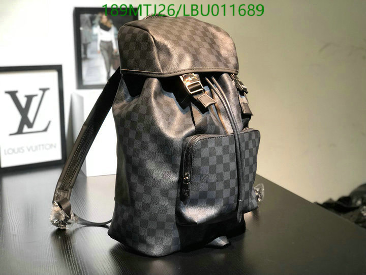 LV Bags-(4A)-Backpack-,Code: LBU011689,$: 189USD