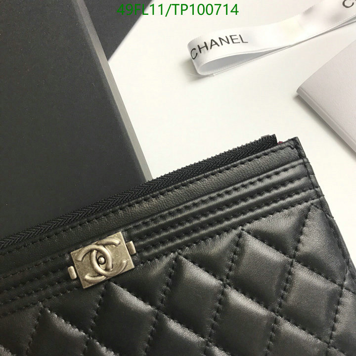 Chanel Bags ( 4A )-Wallet-,Code: TP100714,$: 49USD