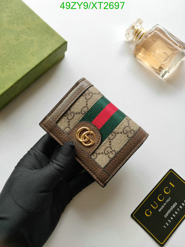 Gucci Bag-(4A)-Wallet-,Code: XT2697,$: 49USD