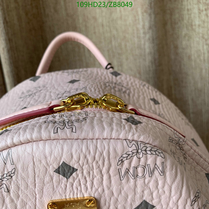 MCM Bag-(Mirror)-Backpack-,Code: ZB8049,$: 109USD