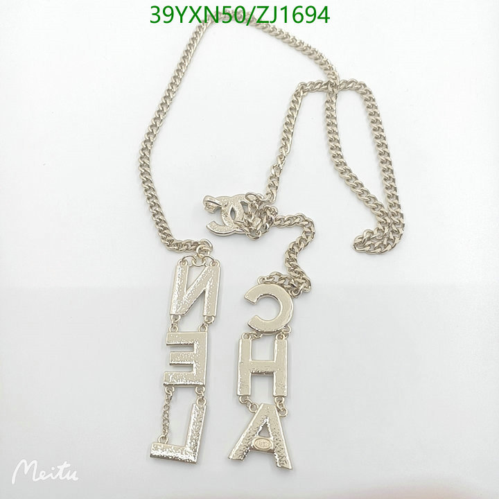 Jewelry-Chanel,Code: ZJ1694,$: 39USD