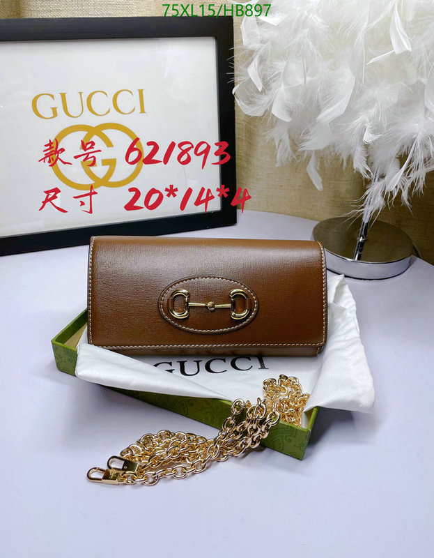 Gucci Bag-(4A)-Horsebit-,Code: HB897,$: 75USD