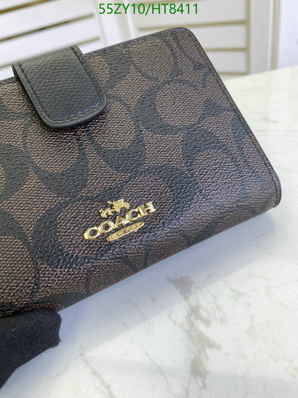 Coach Bag-(4A)-Wallet-,Code: HT8411,$: 55USD