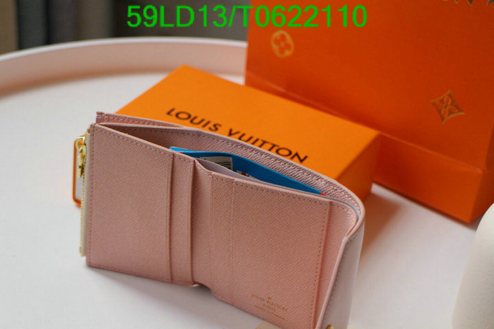 LV Bags-(Mirror)-Wallet-,Code: T0622110,$: 59USD