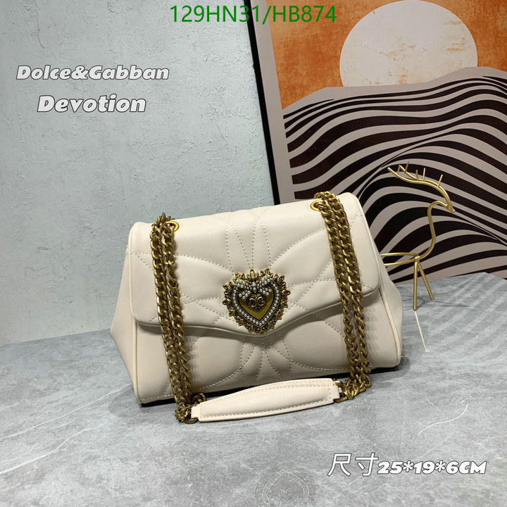 D&G Bag-(4A)-Diagonal-,Code: HB874,$: 129USD