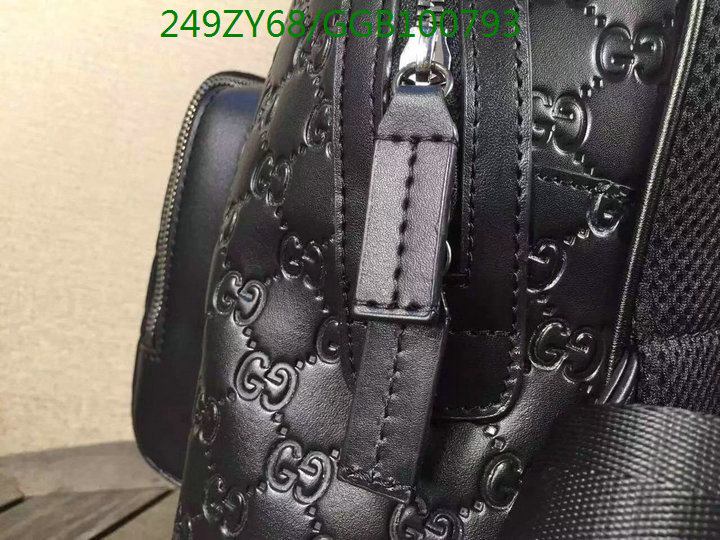 Gucci Bag-(Mirror)-Backpack-,Code: GGB100793,$:249USD