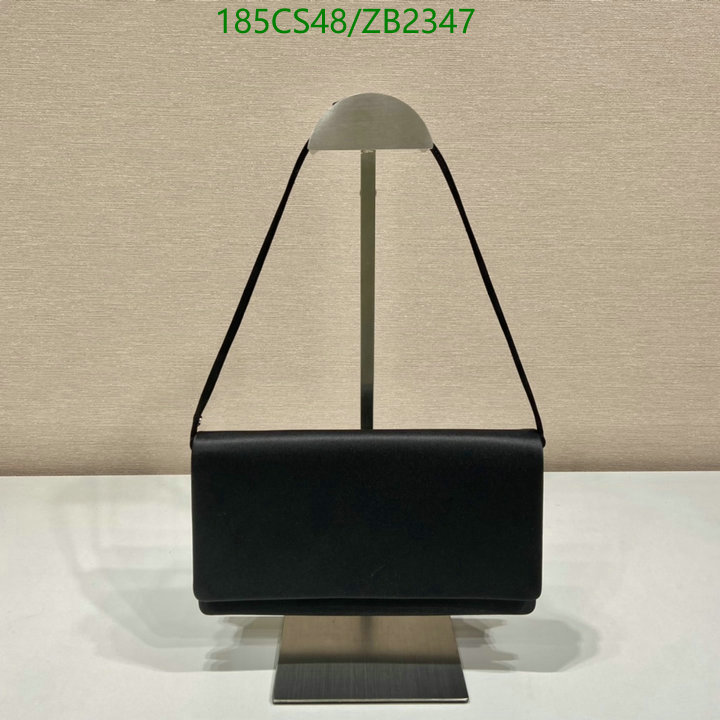 Prada Bag-(Mirror)-Handbag-,Code: ZB2347,$: 185USD