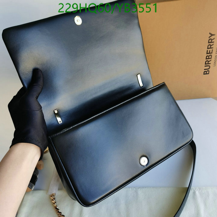 Burberry Bag-(Mirror)-Diagonal-,Code: YB3551,$: 229USD